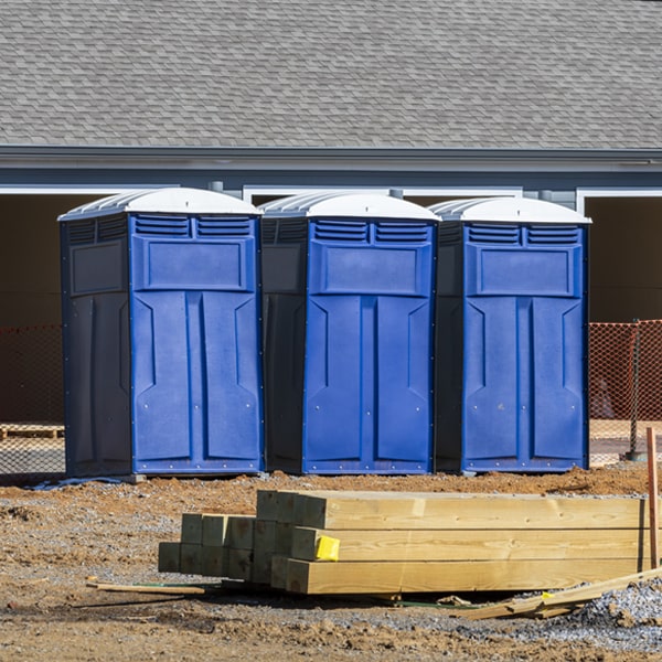 are there any additional fees associated with portable toilet delivery and pickup in Orbisonia PA